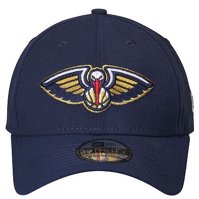 Men's New Era Navy New Orleans Pelicans Team Classic 39THIRTY Flex Hat