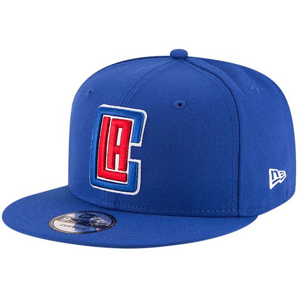Men's New Era Royal LA Clippers Official Team Color 9FIFTY Adjustable ...
