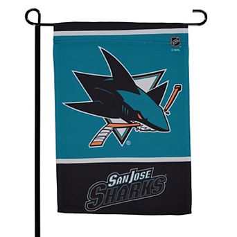 WinCraft San Jose Sharks 12" x 18" Double-Sided Garden Flag