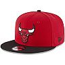 Men's New Era Red/Black Chicago Bulls 2-Tone 9FIFTY Adjustable Snapback Hat
