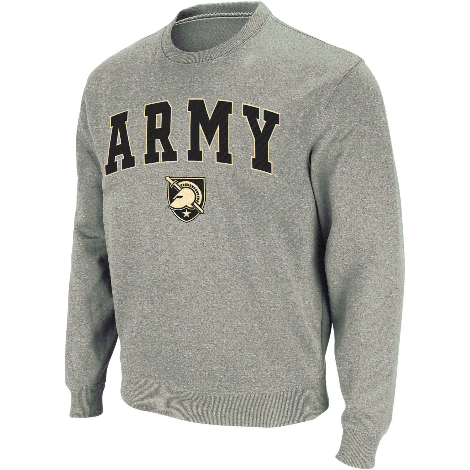 gray army sweatshirt