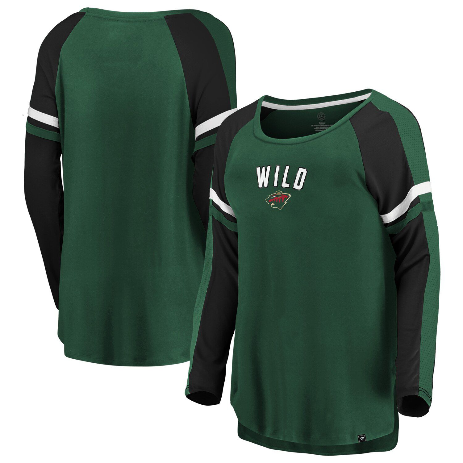 minnesota wild long sleeve shirt