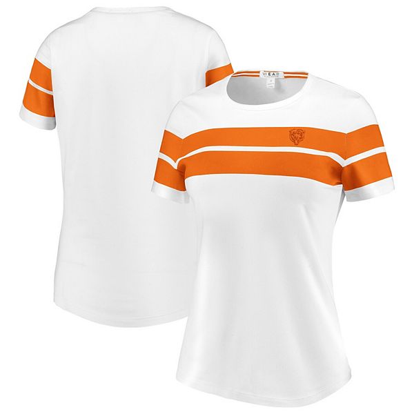 Women's Wear by Erin Andrews White Miami Heat Tie-Front T-Shirt