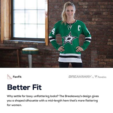 Women's Fanatics Branded Tyler Seguin Green Home Breakaway Player Jersey