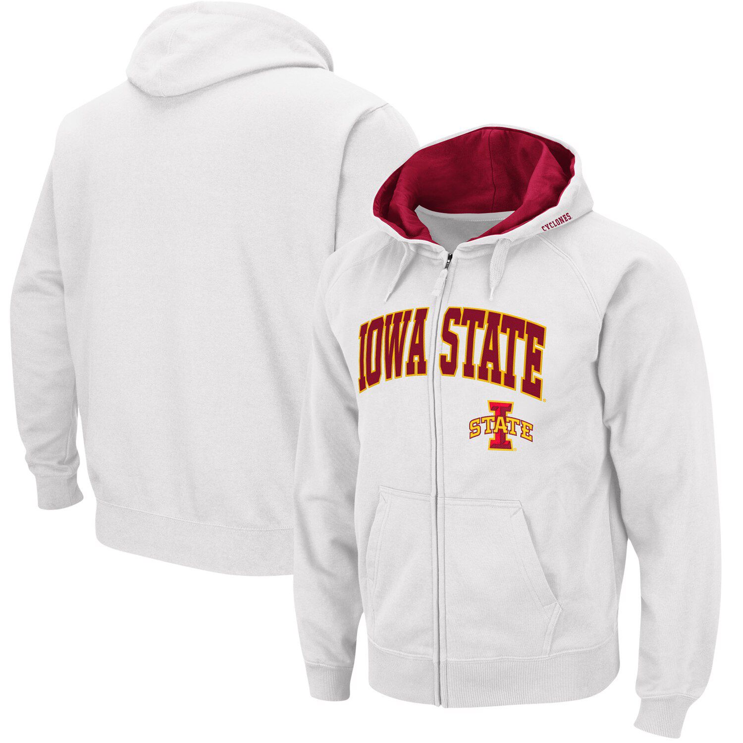 white iowa state sweatshirt