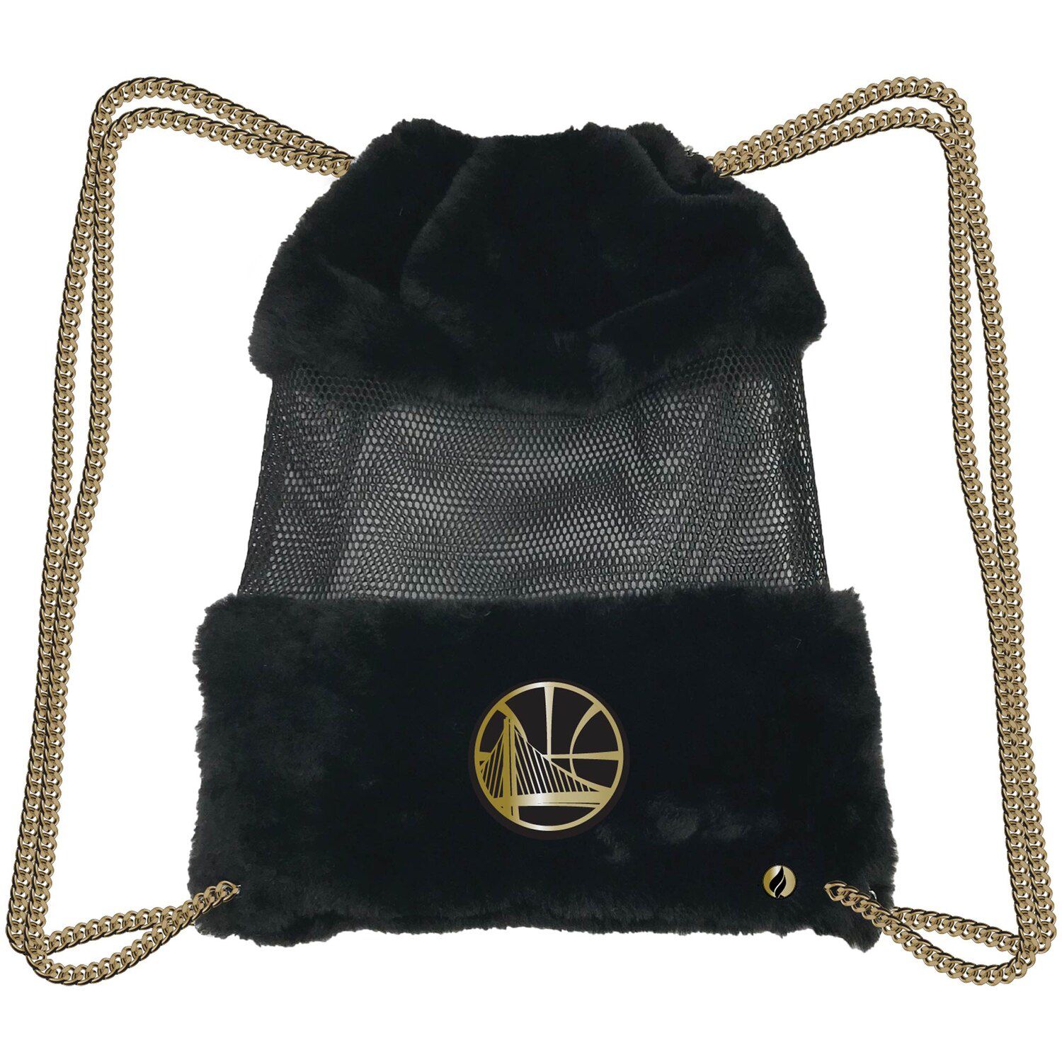 golden state warriors drawstring bag