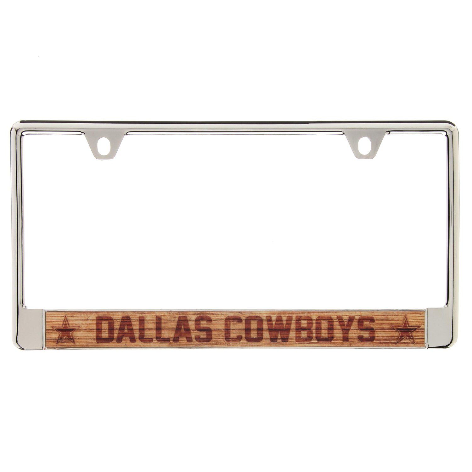 Dallas Cowboys Full Color Super Stripe Inlay License Plate