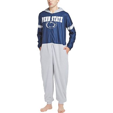Men's Concepts Sport Navy Penn State Nittany Lions Warm Up Union Bodysuit