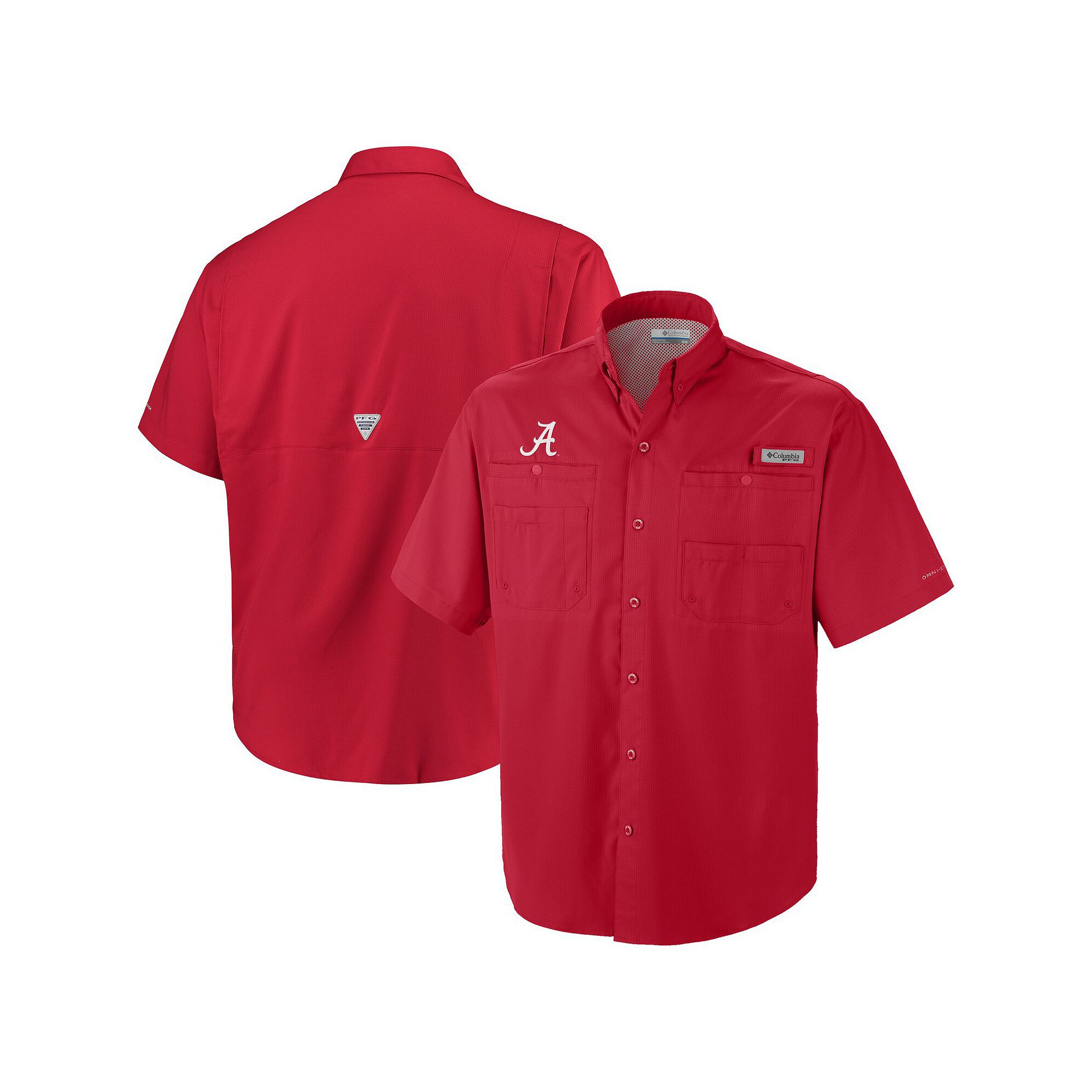 Mens Columbia Crimson Alabama Crimson Tide Big & Tall Collegiate Tamiami B