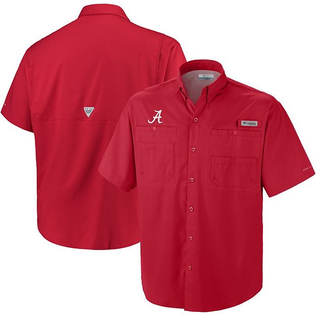 Men's Columbia Crimson Alabama Crimson Tide Big & Tall Collegiate