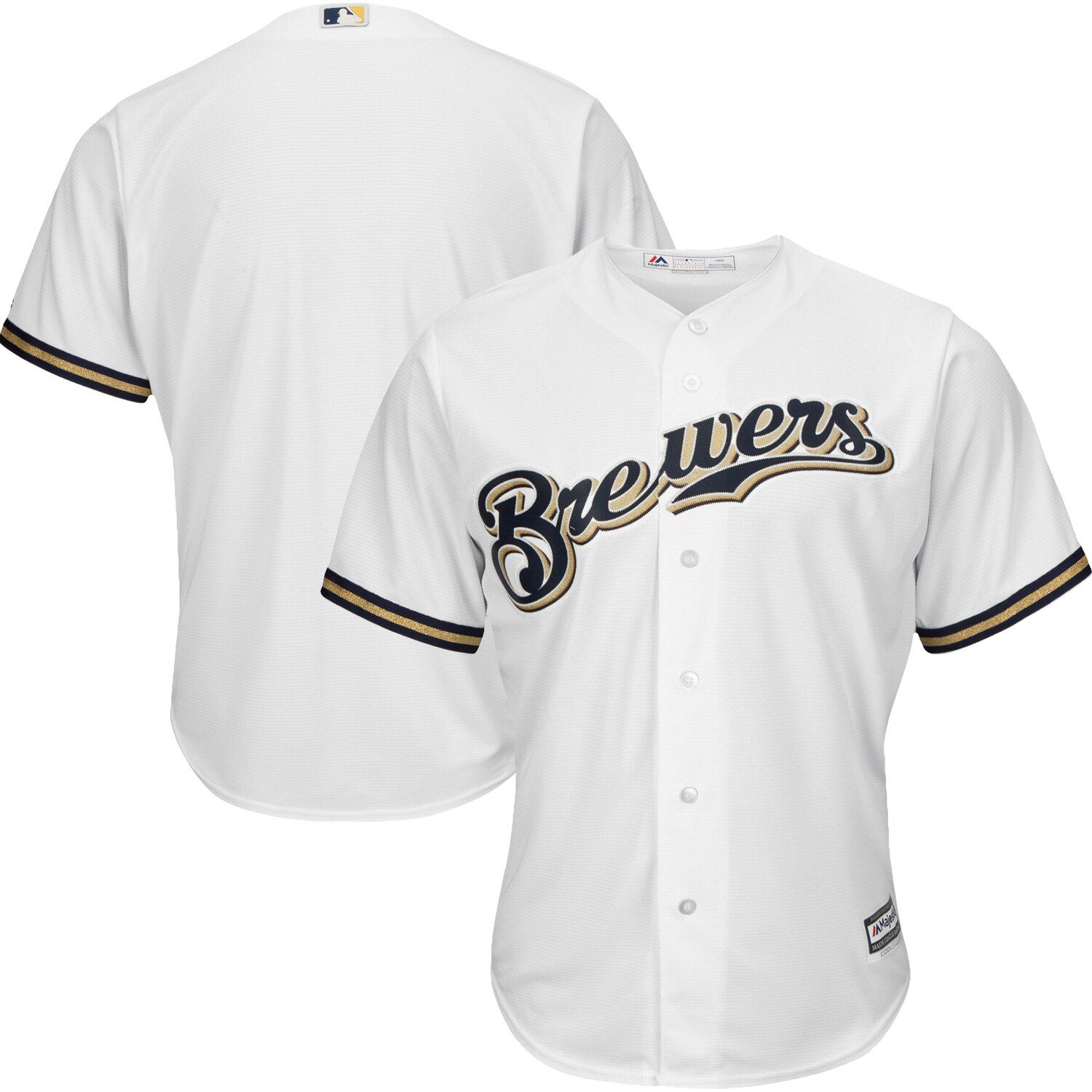 majestic brewers jersey
