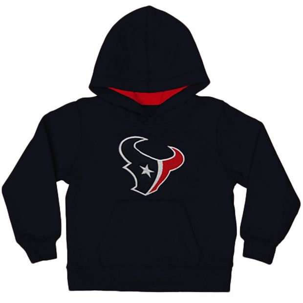 NFL Houston Texans Girls' Fleece Hooded Sweatshirt - S