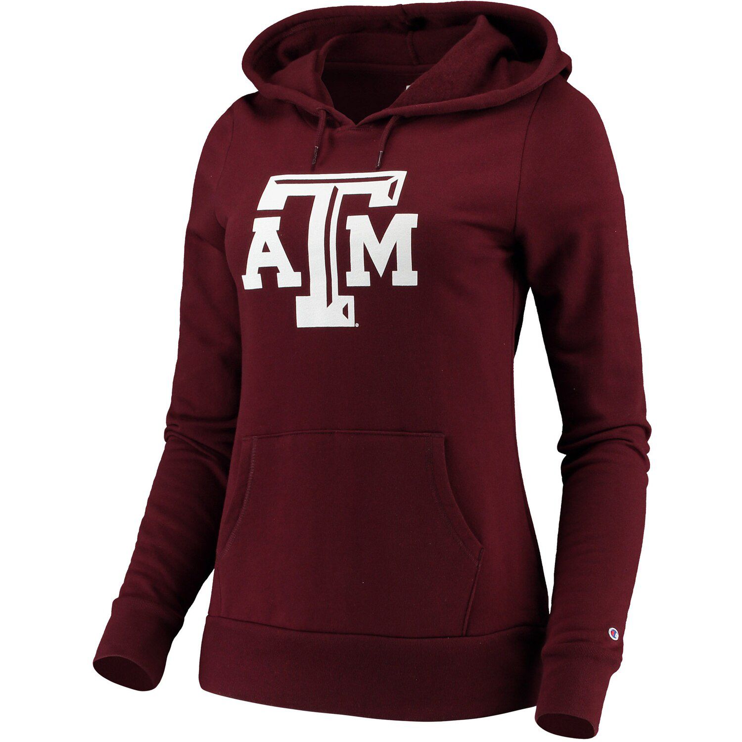 maroon champion hoodie women's