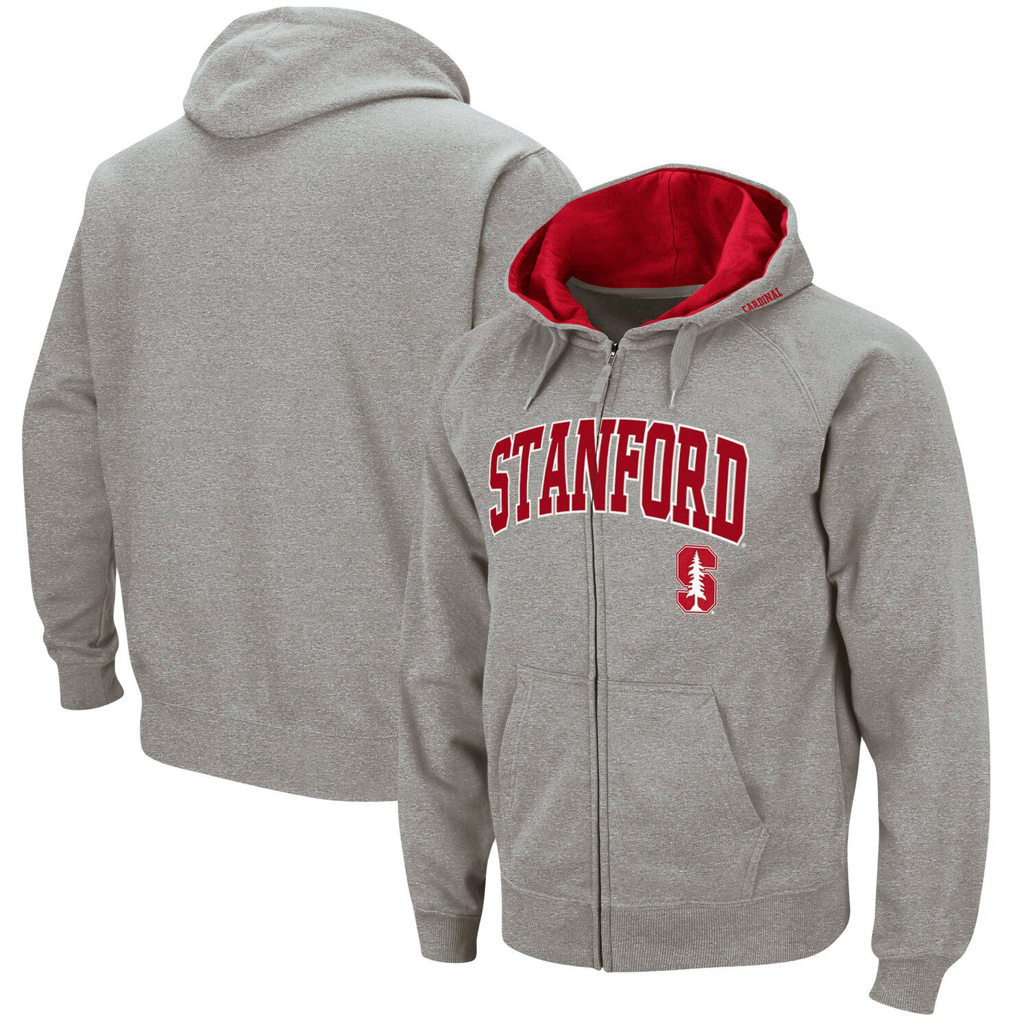 stanford hoodie grey