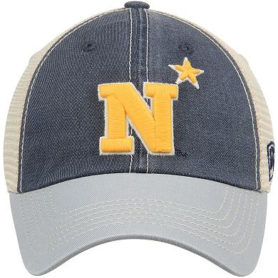 Men's Top of the World Navy/Tan Navy Midshipmen Offroad Trucker Hat