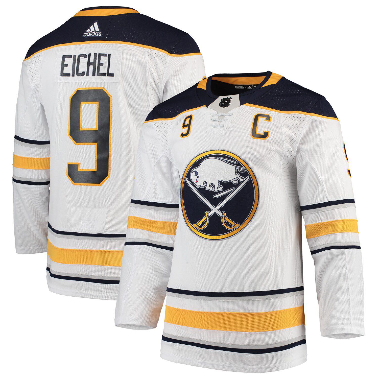 jack eichel jersey with c