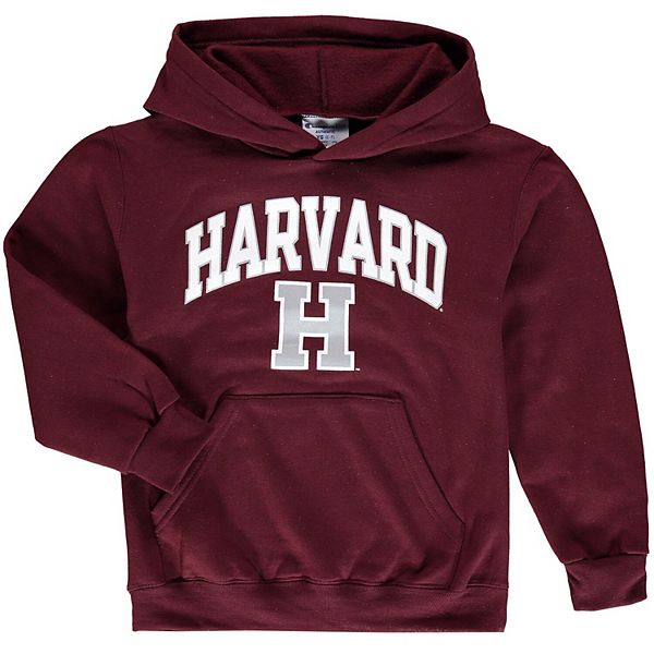 Harvard University Crimson Arc Logo Champion Pullover Crewneck Sweatshirt  (S)