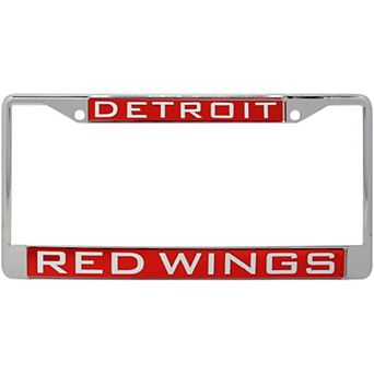 WinCraft Detroit Red Wings Laser Inlaid Metal License Plate Frame