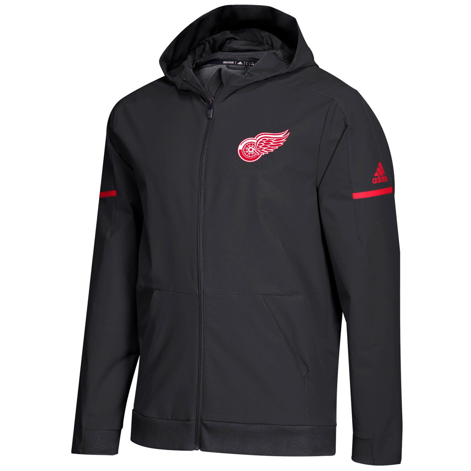 black red wings hoodie