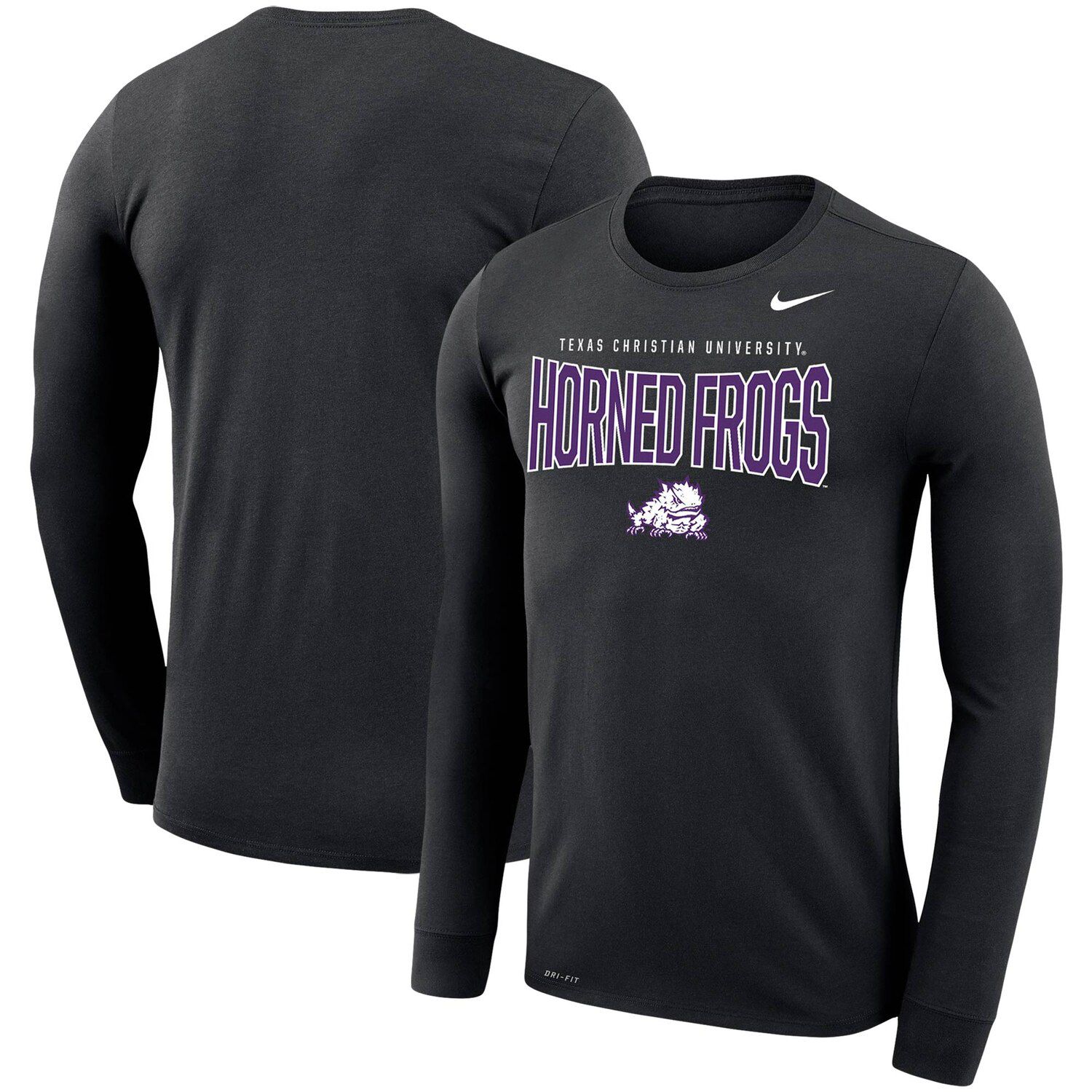 tcu dri fit shirt