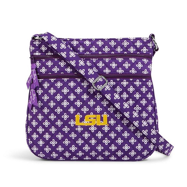 Women S Vera Bradley Lsu Tigers Triple Zip Hipster Purse