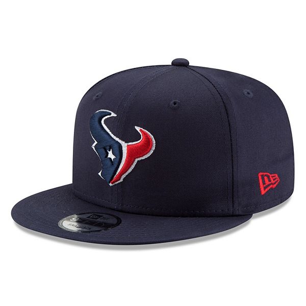 Men's New Era Navy Houston Texans Basic 9FIFTY Adjustable Snapback Hat