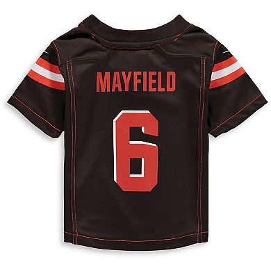 Infant Nike Baker Mayfield Brown Cleveland Browns Game Jersey