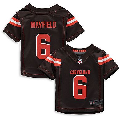 Infant Nike Baker Mayfield Brown Cleveland Browns Game Jersey