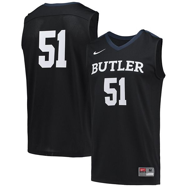 Nike Butler Bulldogs #51 Replica Basketball Jersey - Navy Blue
