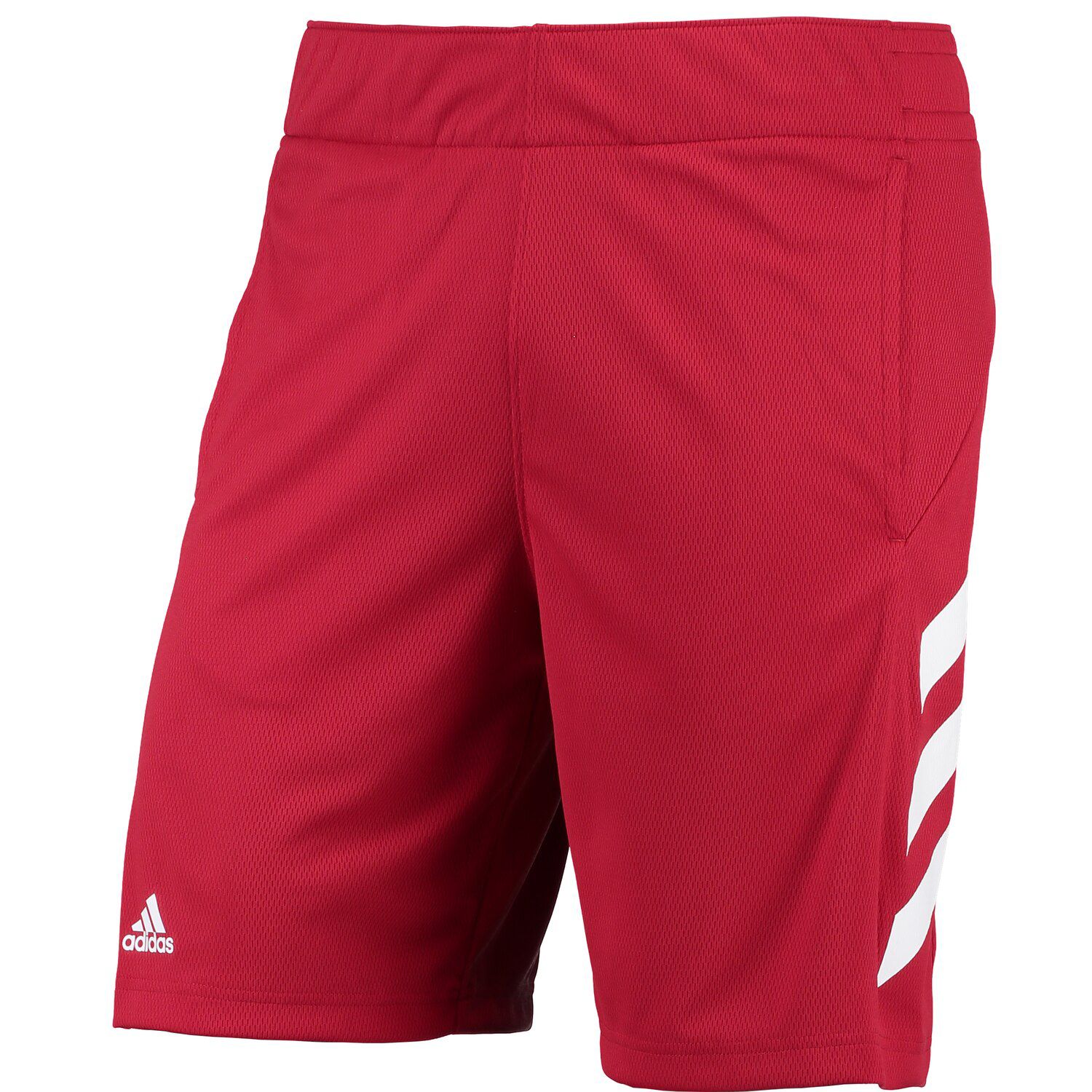 red adidas shorts mens