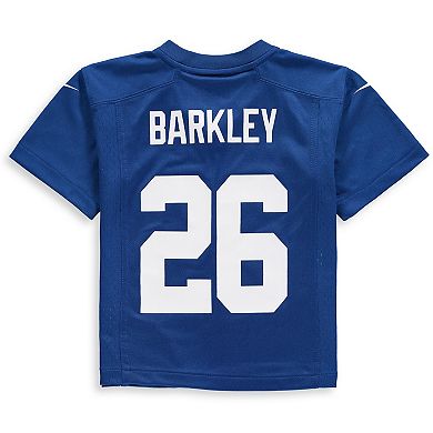Toddler Nike Saquon Barkley Royal New York Giants Game Jersey