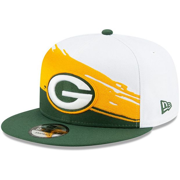 Packers PAINTBRUSH SNAPBACK Gold-White-Green Hat