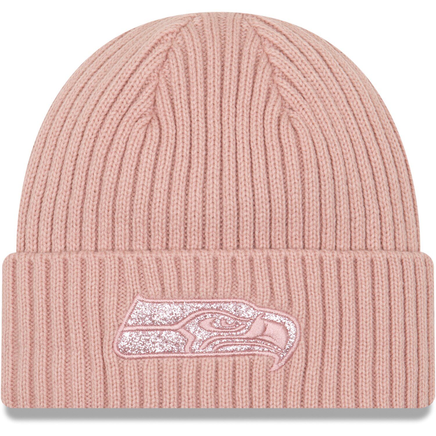 pink seahawks beanie