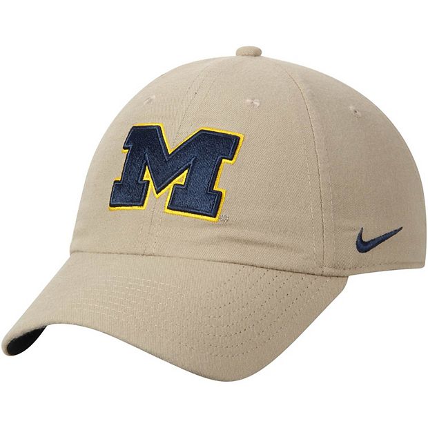 Men's Nike White Michigan Wolverines Heritage 86 Logo Performance