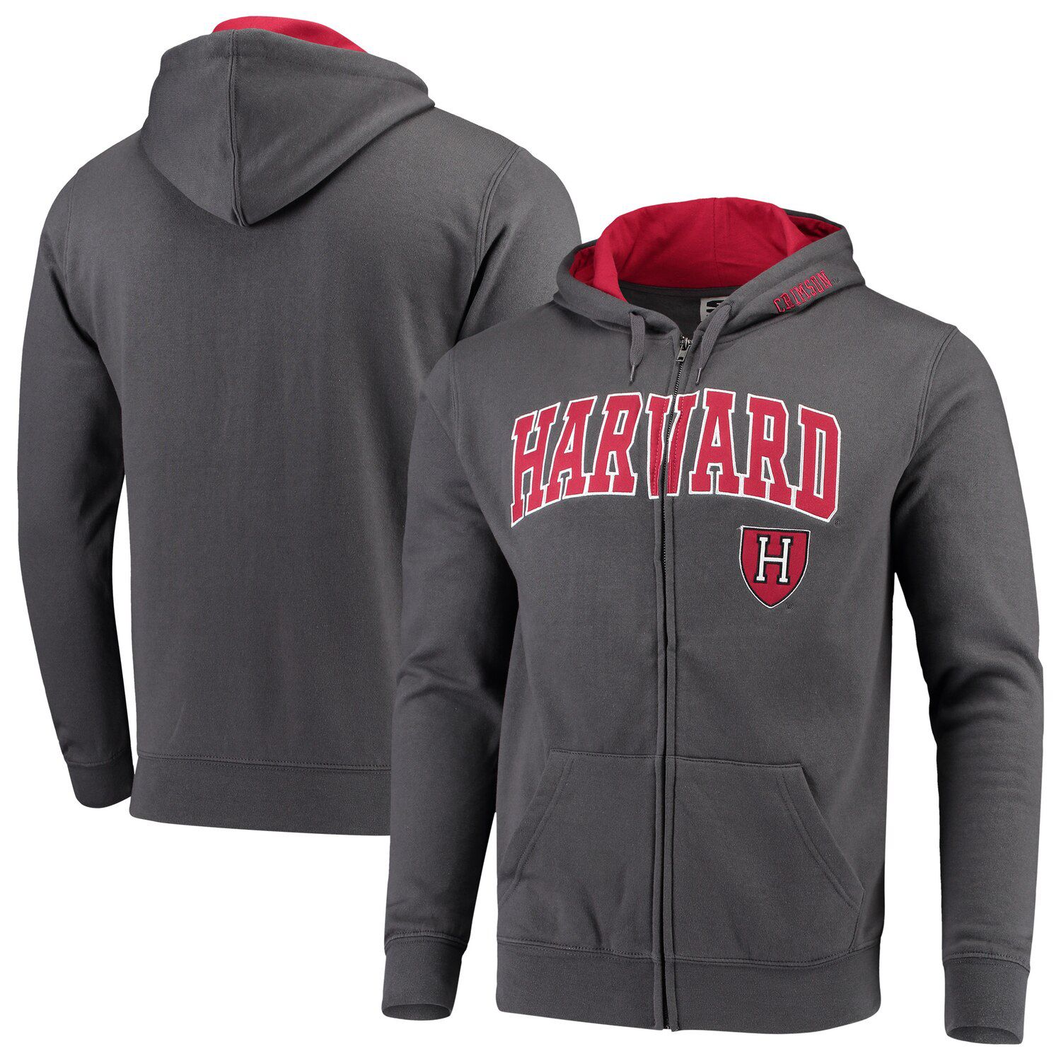 harvard gray hoodie