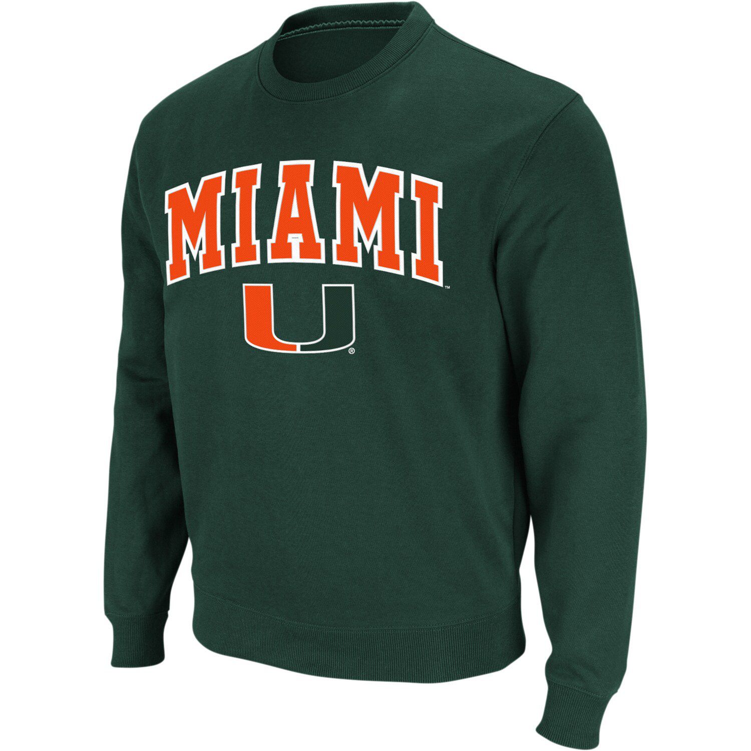 miami hurricanes crewneck