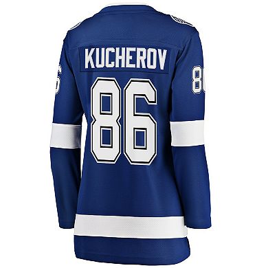 Women's Fanatics Nikita Kucherov Blue Tampa Bay Lightning Premier Breakaway Player Jersey