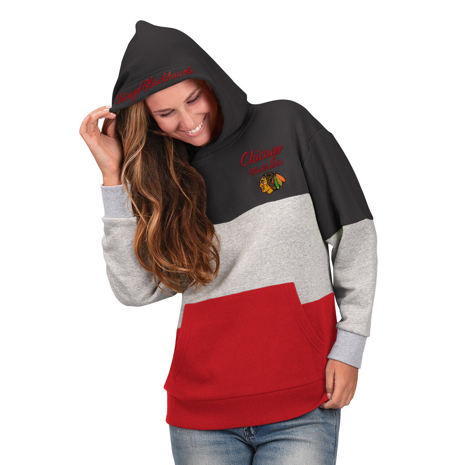 chicago blackhawks women's hoodie