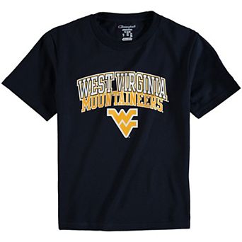 Youth Champion Navy West Virginia Mountaineers Jersey T-Shirt