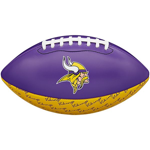 Minnesota Vikings Stamped Authentic Wilson NFL Game Football at 's  Sports Collectibles Store