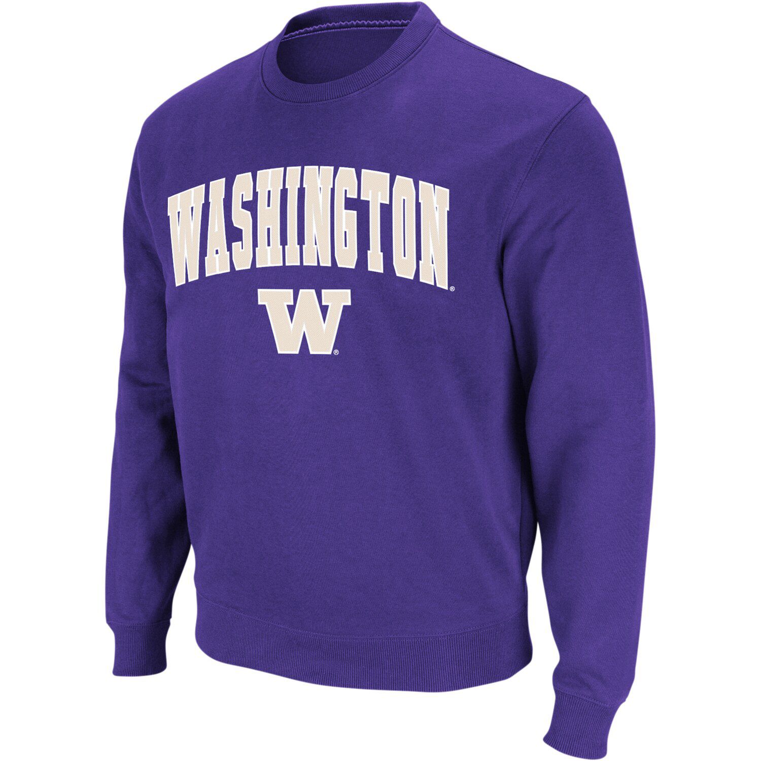 purple crew neck sweatshirt