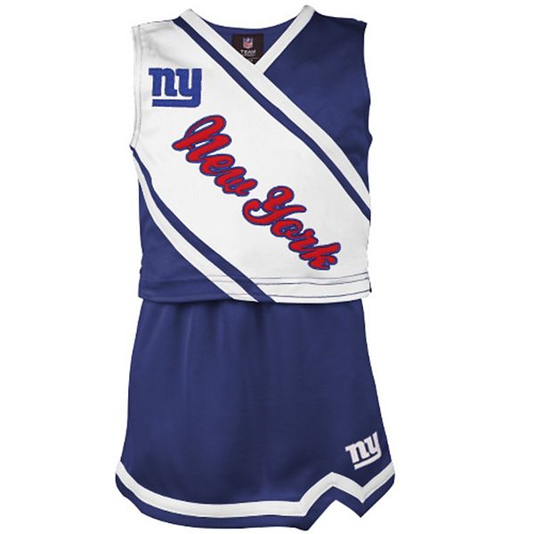 New York Giants Youth Spirit Cheer Two-Piece Cheerleader Set