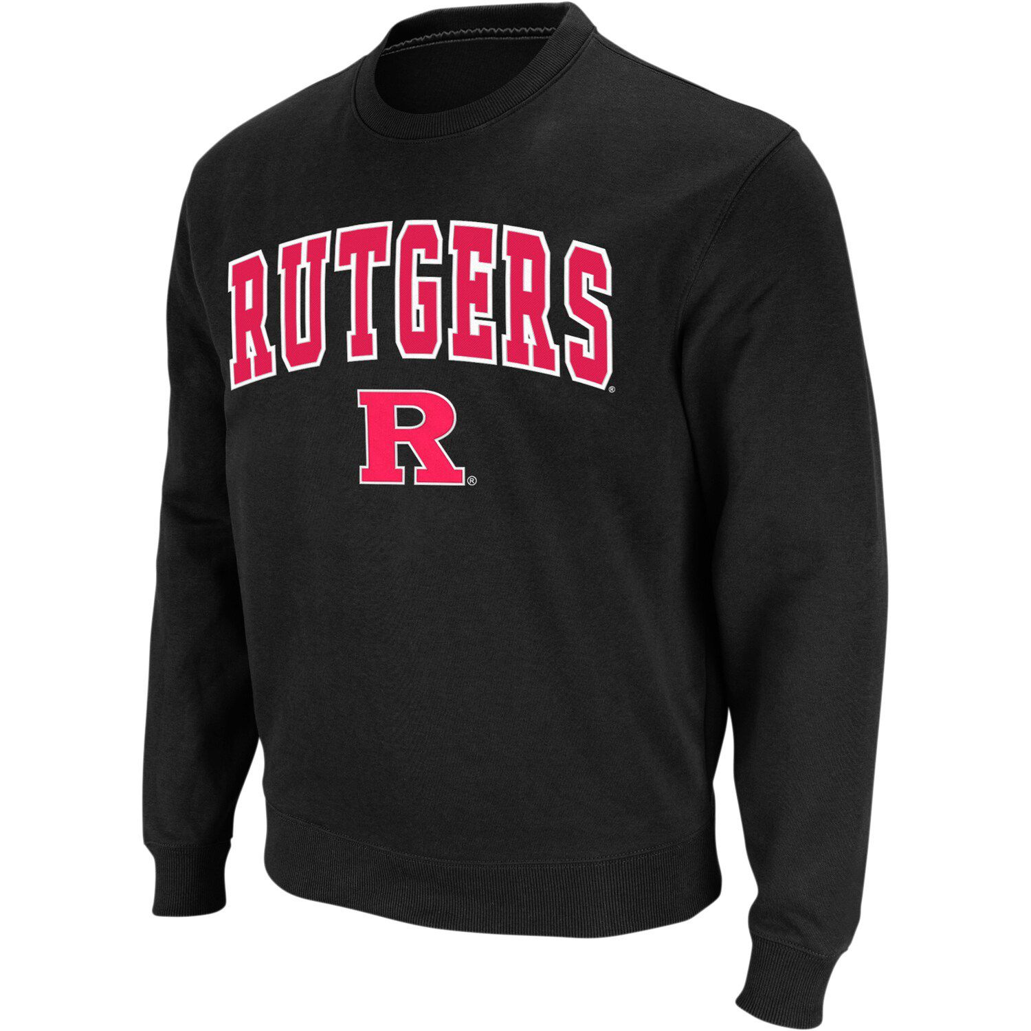 rutgers crew neck sweatshirt