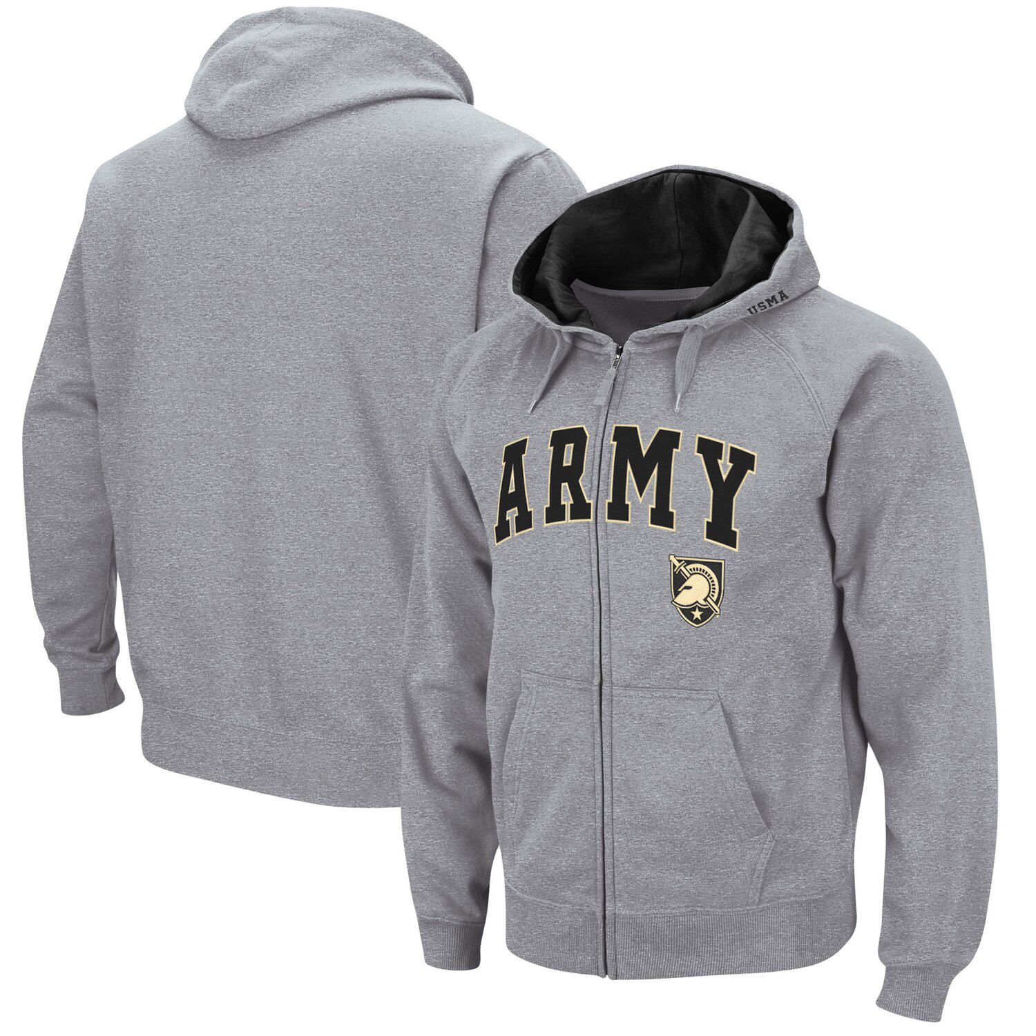 gray army sweatshirt