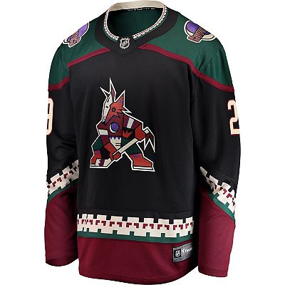 Men s Fanatics Branded Oliver Ekman Larsson Black Arizona Coyotes Premier Breakaway Player Jersey