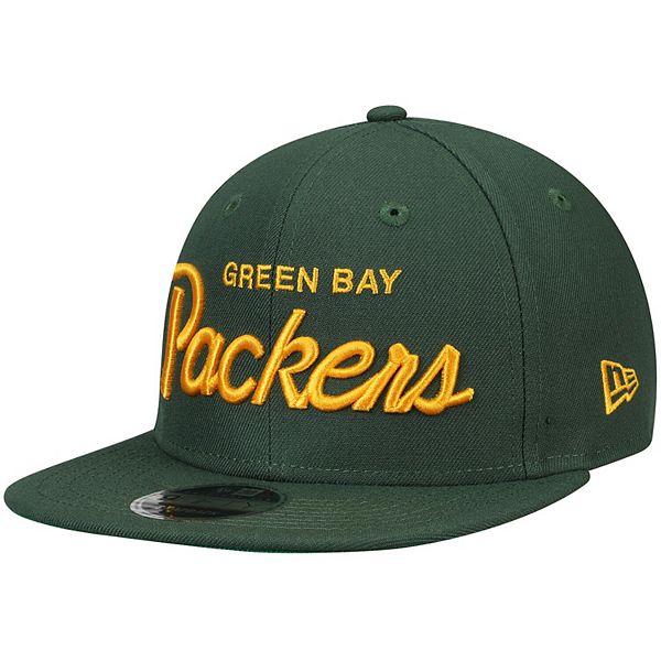 Vintage Green Bay Packers Hat Snapback 7 Logo Throwback