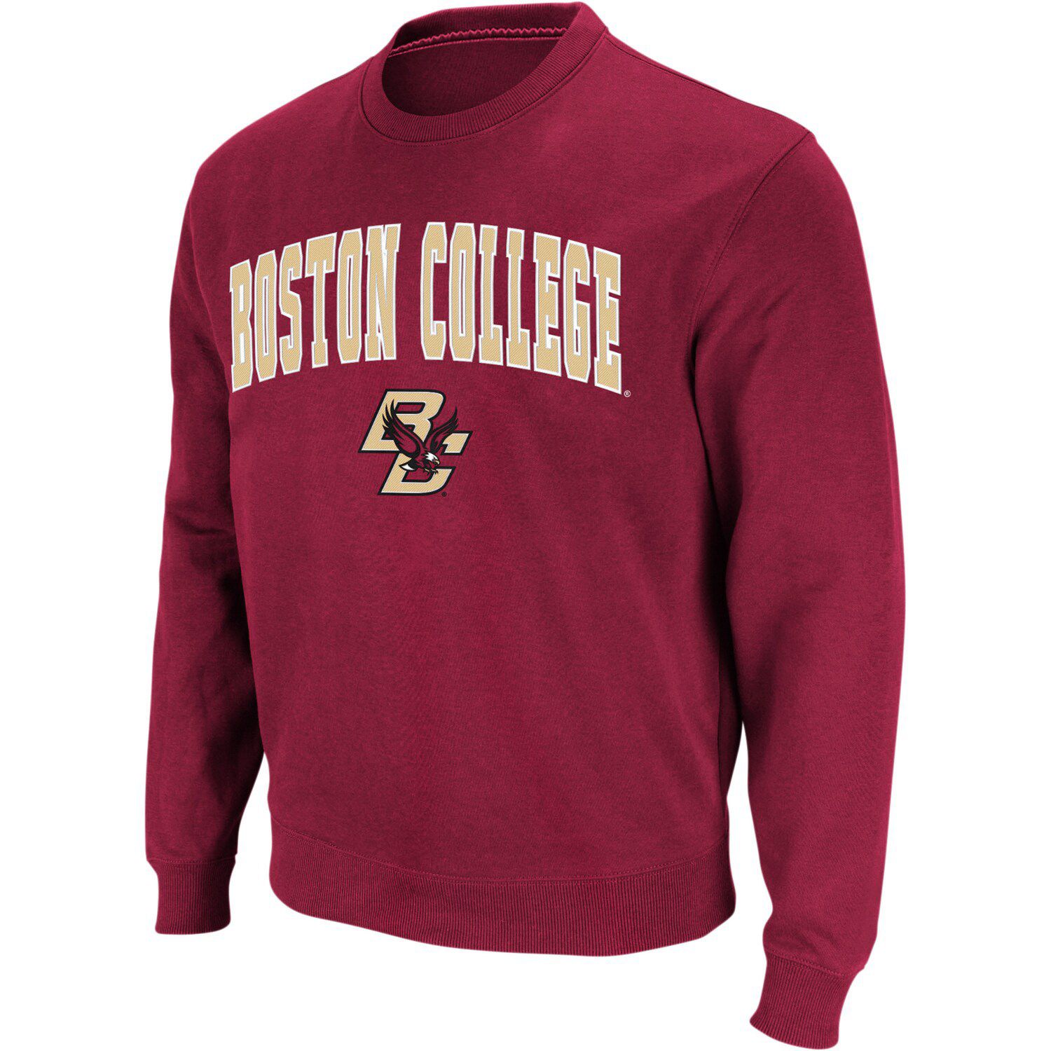 maroon college sweatshirt