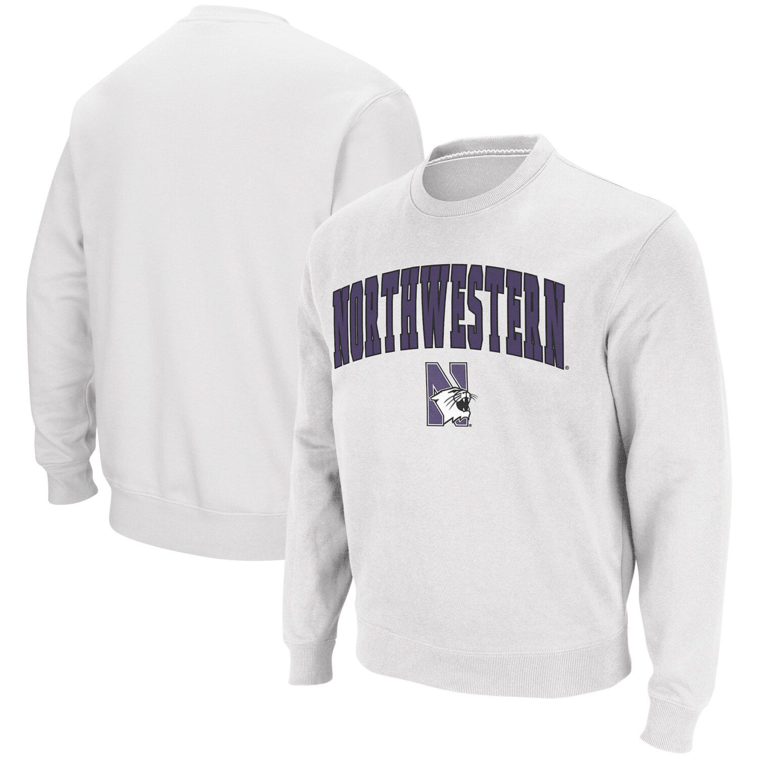 northwestern crew neck sweatshirt