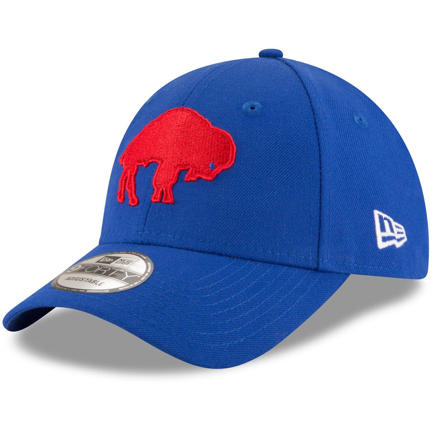 Youth Mitchell & Ness Royal Buffalo Bills Retrodome Precurved Adjustable Hat