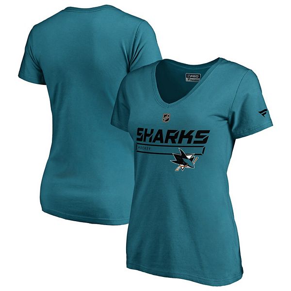 Women's San Jose Sharks Fanatics Color Bar Authentic Pro Prime - Gray